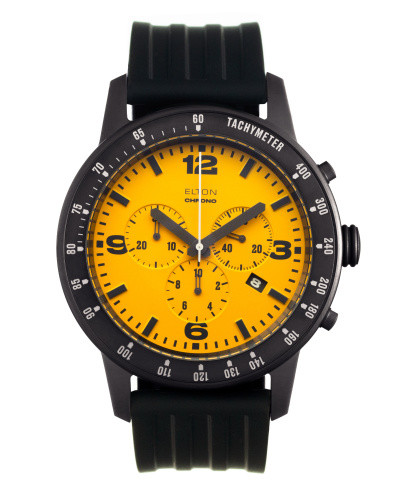 ELTON CHRONO oranzova | Párové hodinky PRIM