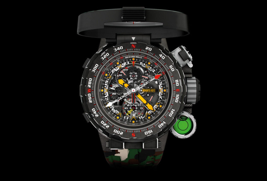 Richard Mille RM 25 01 a | Rambo nosí hodinky Richard Mille
