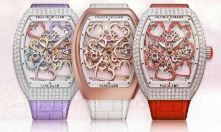 Franck Muller Model Vanguard Heart Skeleton