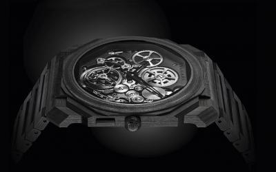 Hodinky BVLGARI Octo Finissimo Tourbillon Carbon