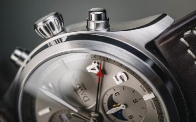 Hodinky Davosa Newton Pilot Moonphase Chronograph