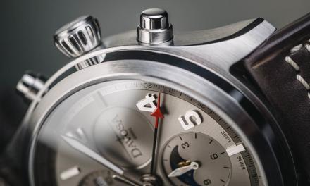 Hodinky Davosa Newton Pilot Moonphase Chronograph