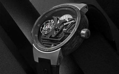 Hodinky LOUIS VUITTON TAMBOUR MOON DUAL TIME