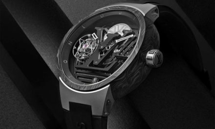 Hodinky LOUIS VUITTON TAMBOUR MOON DUAL TIME