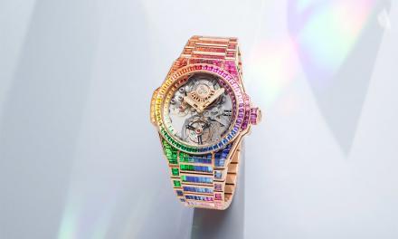 HUBLOT BIG BANG INTEGRAL TOURBILLON RAINBOW