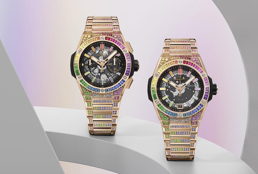 HUBLOT BIG BANG INTEGRATED KING GOLD RAINBOW TIME ONLY 1 | Úvod LVMH WATCH WEEK: Hublot představil žhavé novinky